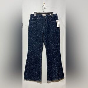 BDG Low Rise Flare Patterned  Jeans Size 30 Inseam 32” New‎ With Tags